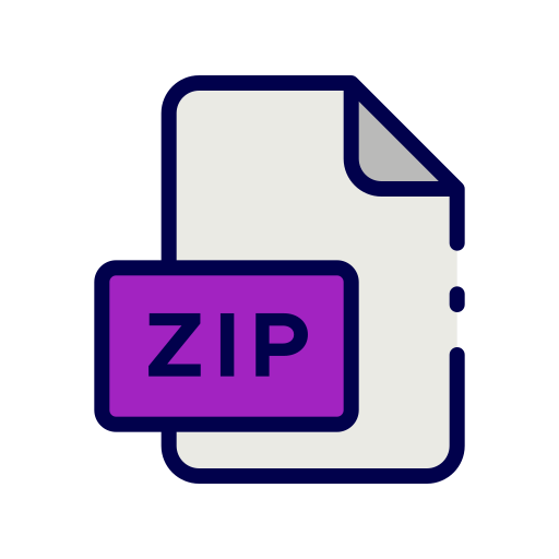 Zip - Free files and folders icons