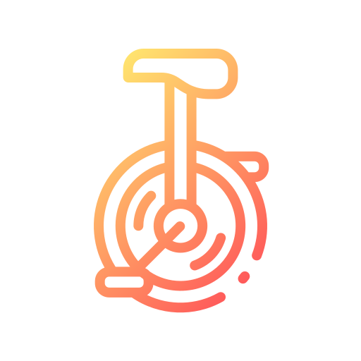 Unicycle free icon Unicycle free icon