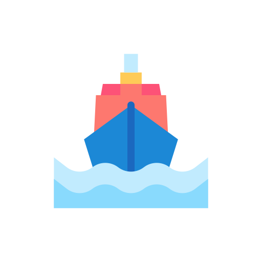 Ship Good Ware Flat Icon