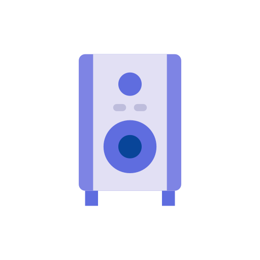 altavoz de audio icono gratis