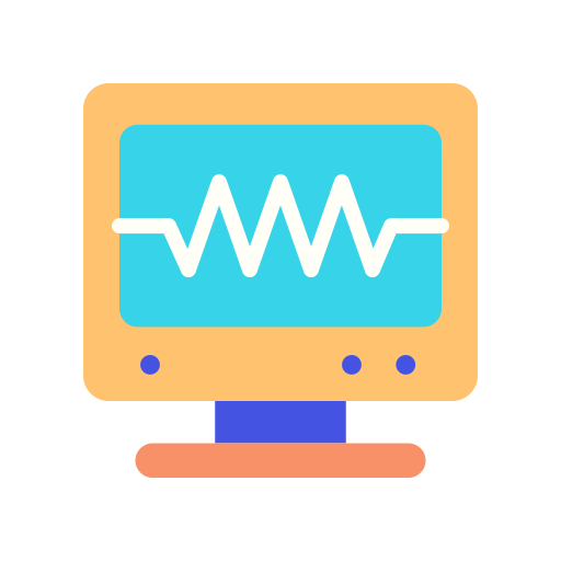 monitor de ekg icono gratis