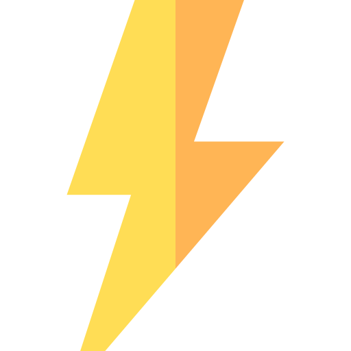 Flash Basic Straight Flat icon