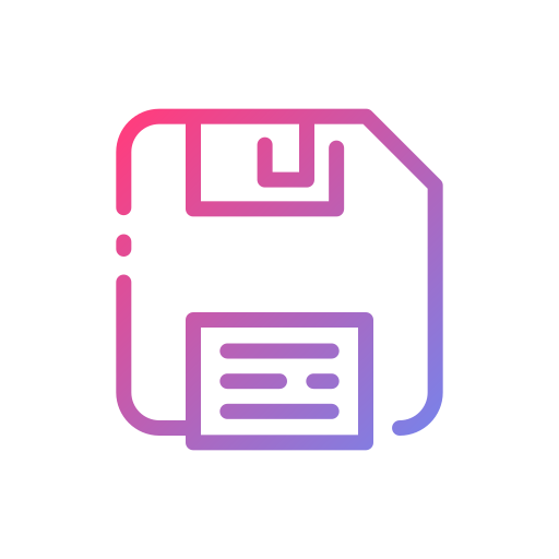 Floppy disk Good Ware Gradient icon