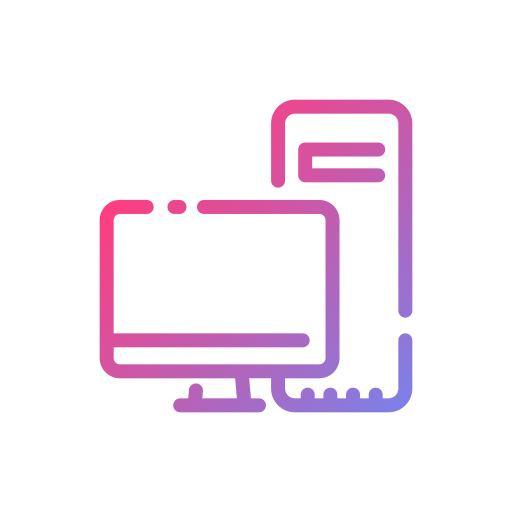 Pc monitor free icon