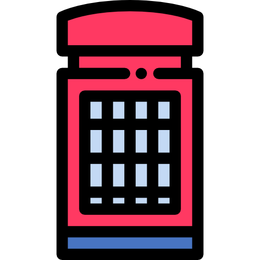 Телефонная будка бесплатно иконка