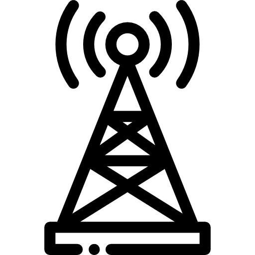 Antenna Detailed Rounded Lineal icon