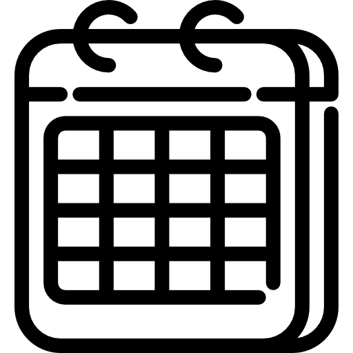 calendario icono gratis