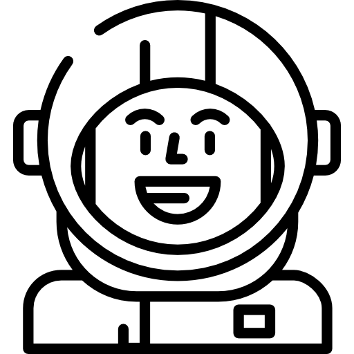 astronauta icono gratis