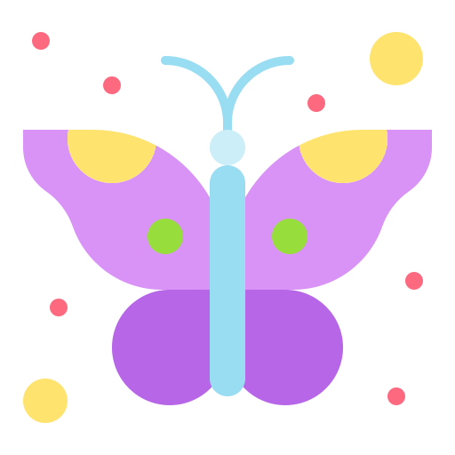 mariposa icono gratis