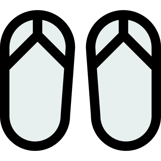 sandalias icono gratis