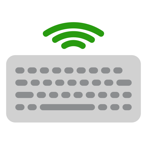 teclado inalambrico icono gratis