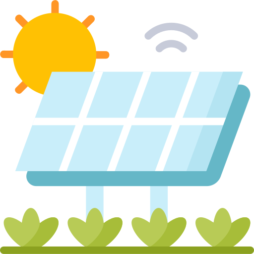 panel solar icono gratis