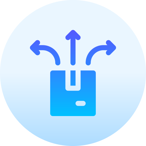 Distribution free icon Distribution free icon