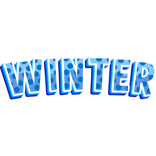 Winter free sticker
