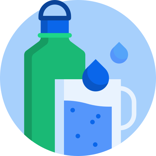 garrafa de agua grátis ícone