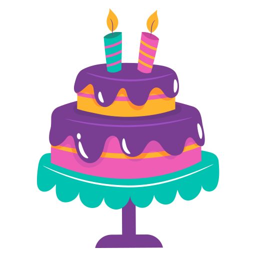 Mini Sheet - Birthday Cake Stickers – Pretty Sheepy