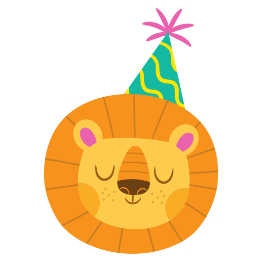 Birthday free sticker