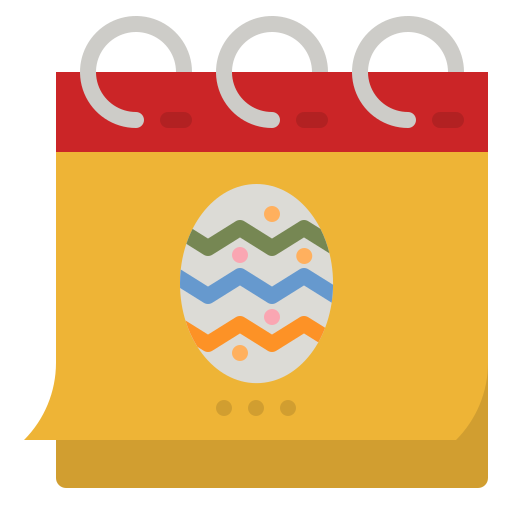 día de pascua icono gratis