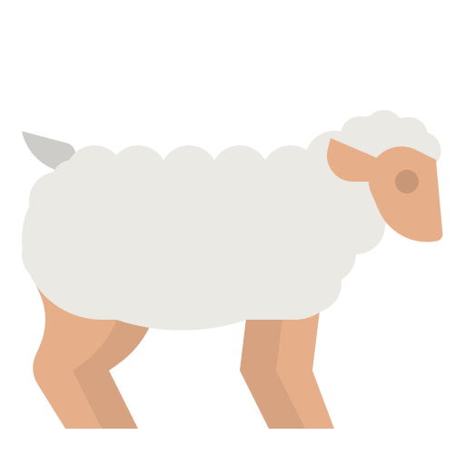 Sheep photo3idea_studio Flat icon