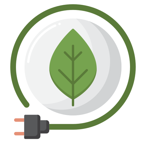 energía ecológica icono gratis