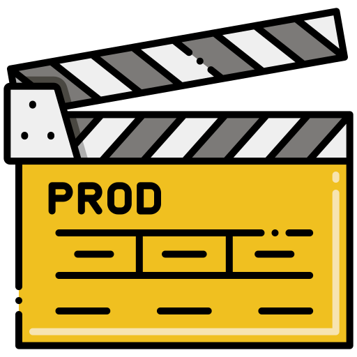 Clapboard - Free cinema icons