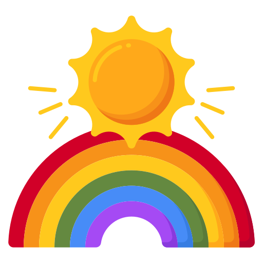 arcoiris icono gratis