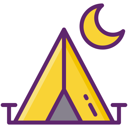 Camping Flaticons Lineal Color icon