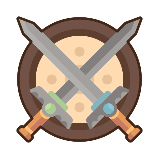 Sword Flaticons Lineal Color icon