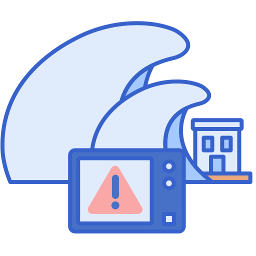 tsunami icono gratis