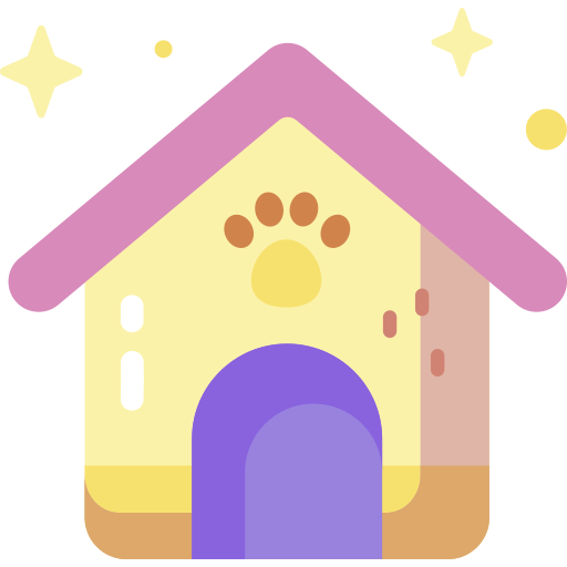 casa de perro icono gratis