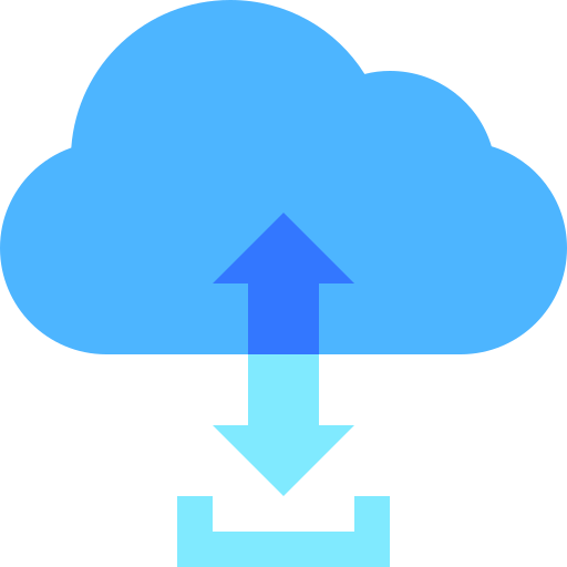 transferencia de datos icono gratis