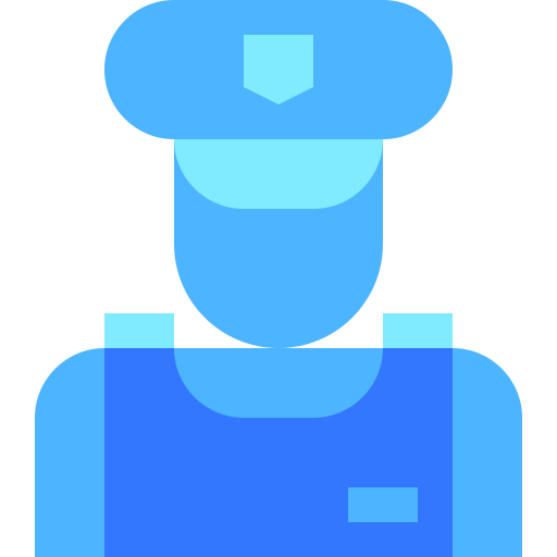 policier Icône gratuit policier Icône gratuit