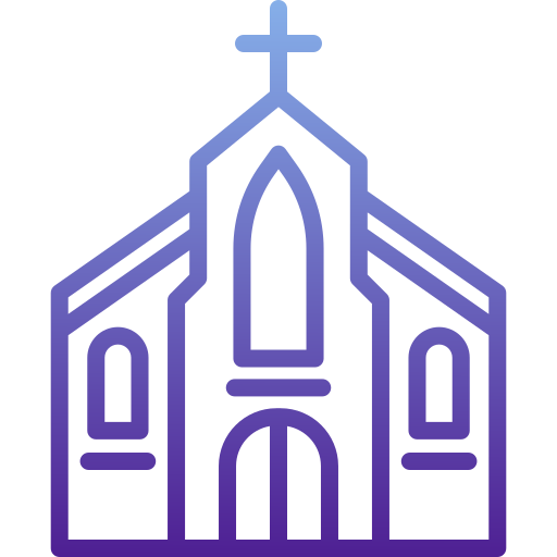 Church Generic Gradient icon