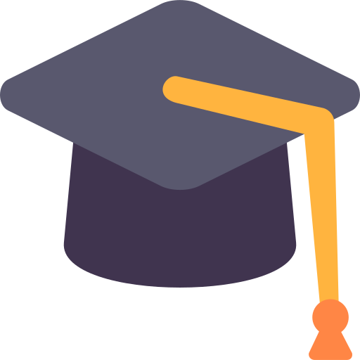 graduación icono gratis