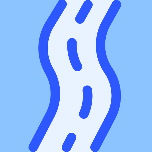 Meandering Generic Blue icon