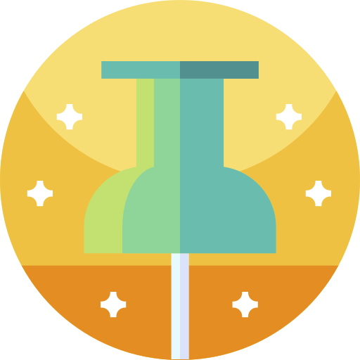 alfiler icono gratis