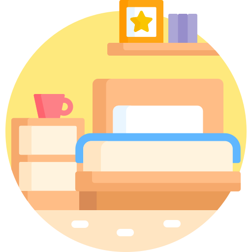 Single bed free icon Single bed free icon