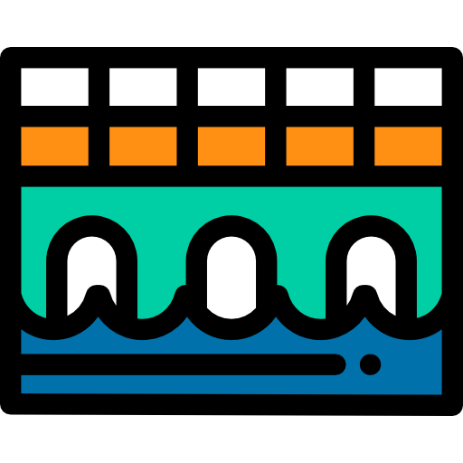 puentes icono gratis