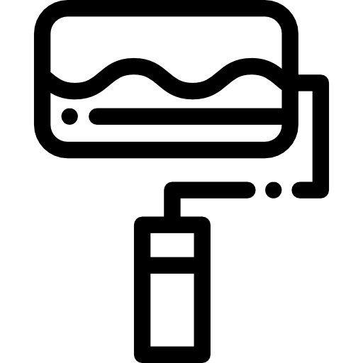Paint roller free icon