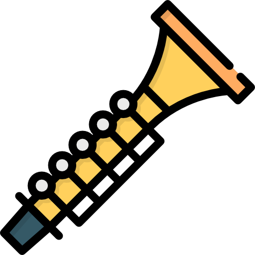 clarinete icono gratis