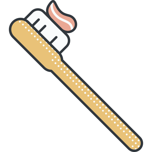escova de dente grátis ícone
