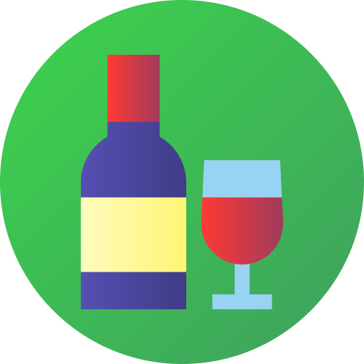 Wine free icon
