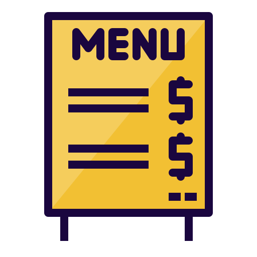 Menu - Free food and restaurant icons