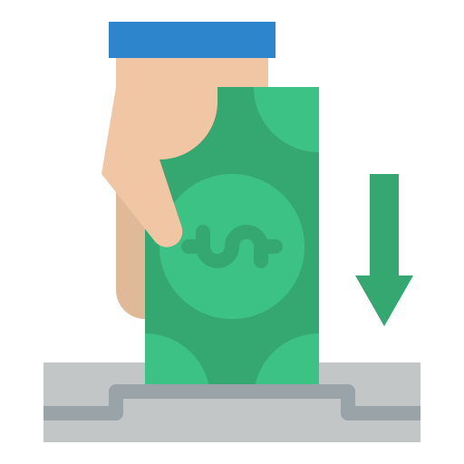 Deposit free icon Deposit free icon