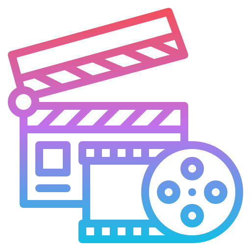 grabación de películas icono gratis