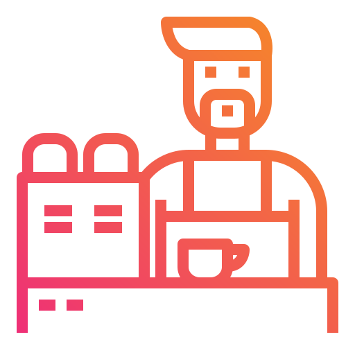 barista icono gratis