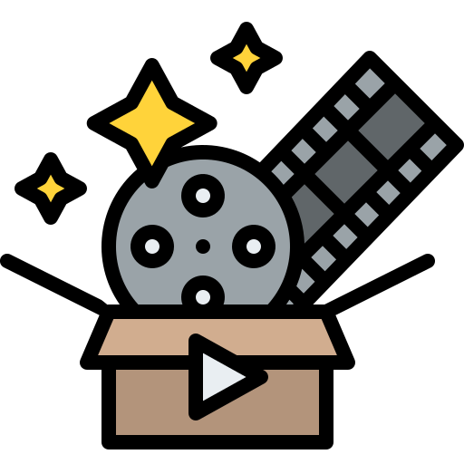 película icono gratis