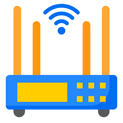 router inalámbrico icono gratis