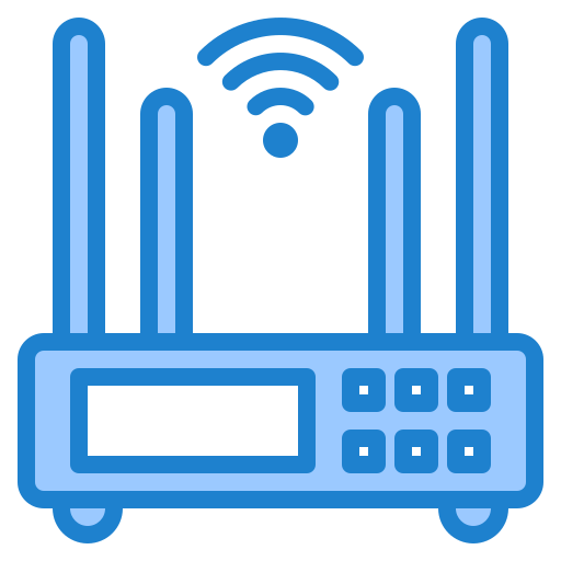 router inalámbrico icono gratis