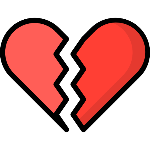 Broken heart - Free valentines day icons